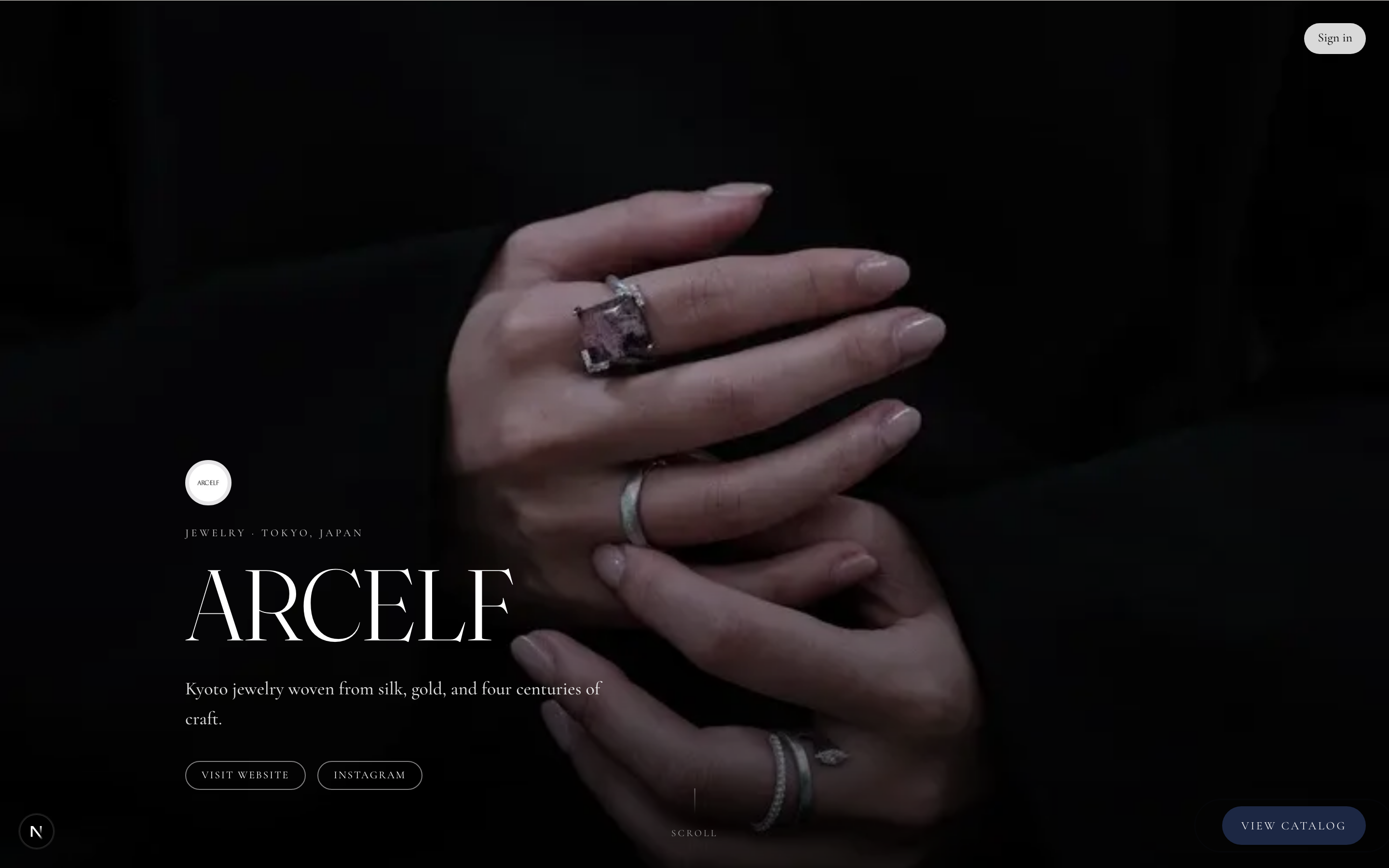 A brand portal on Kapsul